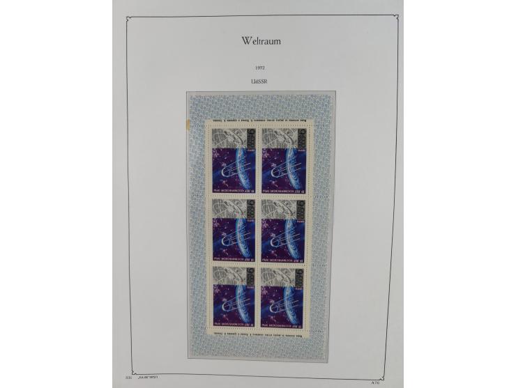 1969/2019, MNH collection of stamps and souvenir/mini/de luxe sheets in seven binders, comprising a wide range of attractive 