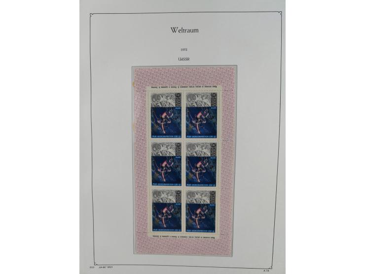 1969/2019, MNH collection of stamps and souvenir/mini/de luxe sheets in seven binders, comprising a wide range of attractive 