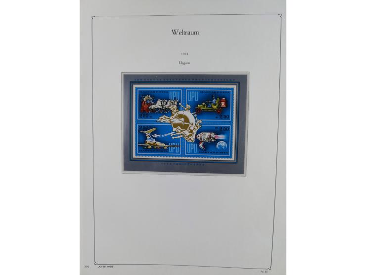 1969/2019, MNH collection of stamps and souvenir/mini/de luxe sheets in seven binders, comprising a wide range of attractive 