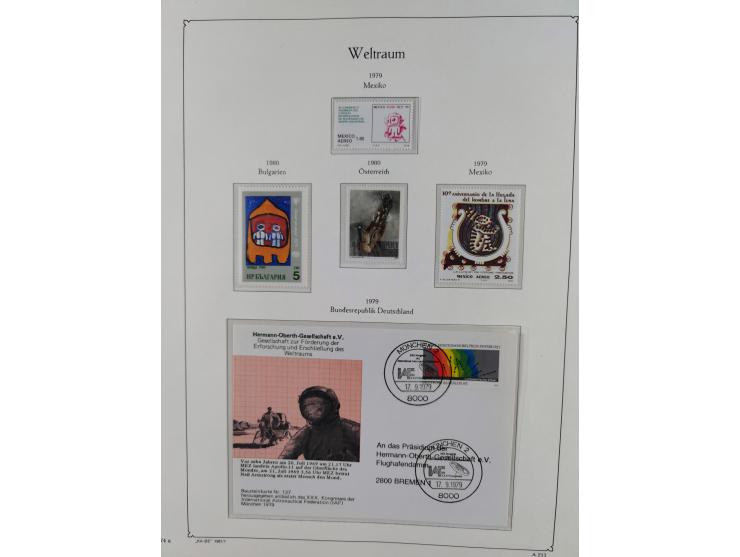 1969/2019, MNH collection of stamps and souvenir/mini/de luxe sheets in seven binders, comprising a wide range of attractive 