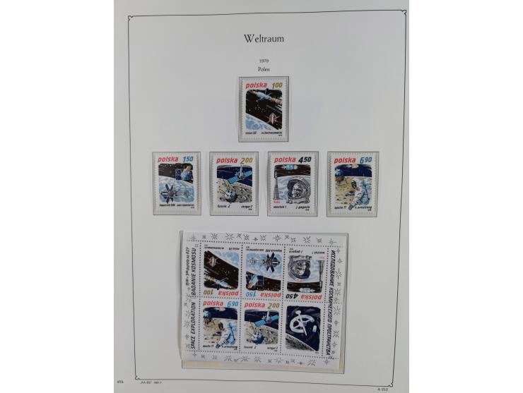 1969/2019, MNH collection of stamps and souvenir/mini/de luxe sheets in seven binders, comprising a wide range of attractive 