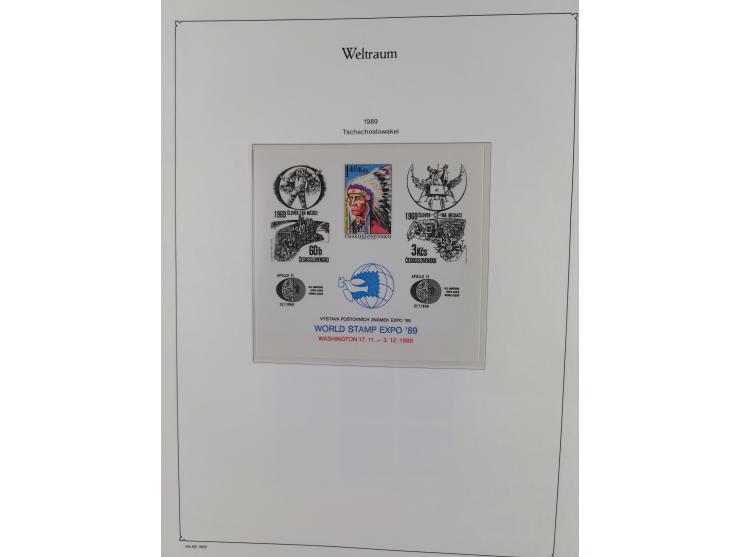 1969/2019, MNH collection of stamps and souvenir/mini/de luxe sheets in seven binders, comprising a wide range of attractive 