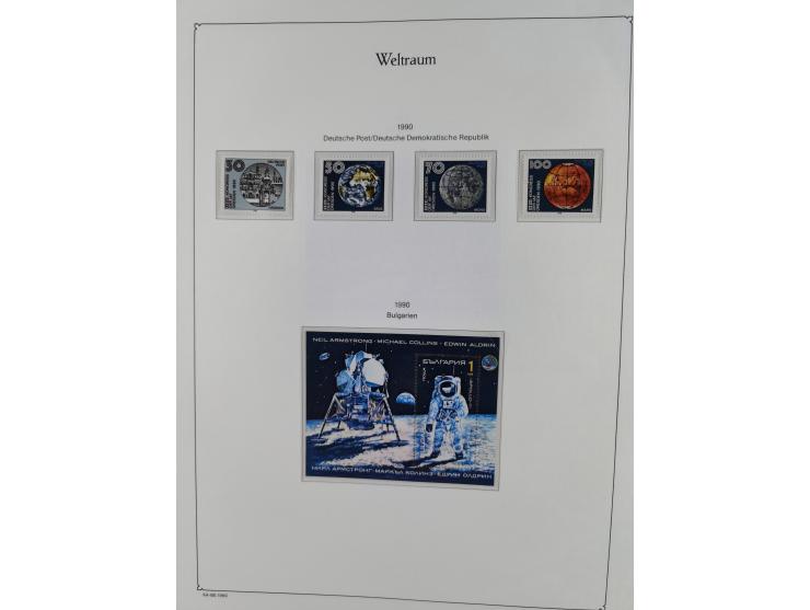 1969/2019, MNH collection of stamps and souvenir/mini/de luxe sheets in seven binders, comprising a wide range of attractive 