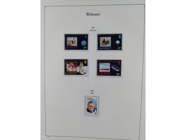 1969/2019, MNH collection of stamps and souvenir/mini/de luxe sheets in seven binders, comprising a wide range of attractive 