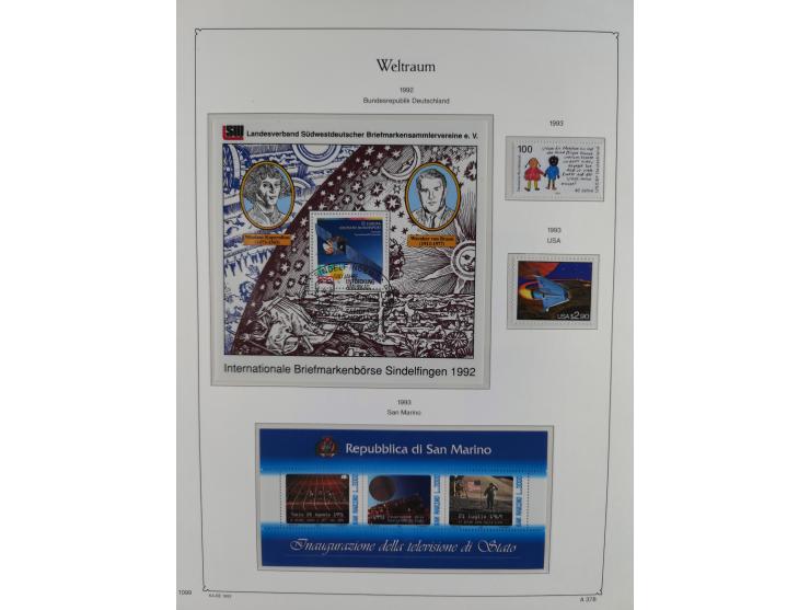 1969/2019, MNH collection of stamps and souvenir/mini/de luxe sheets in seven binders, comprising a wide range of attractive 