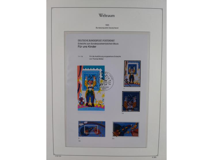 1969/2019, MNH collection of stamps and souvenir/mini/de luxe sheets in seven binders, comprising a wide range of attractive 