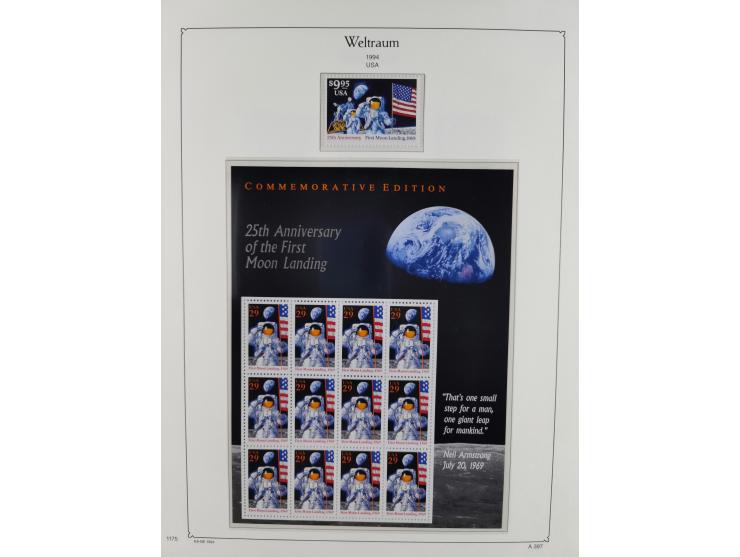 1969/2019, MNH collection of stamps and souvenir/mini/de luxe sheets in seven binders, comprising a wide range of attractive 