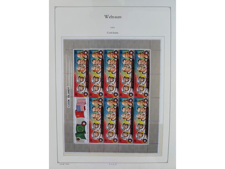 1969/2019, MNH collection of stamps and souvenir/mini/de luxe sheets in seven binders, comprising a wide range of attractive 