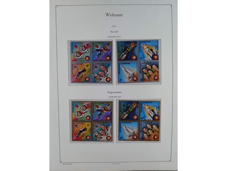 1969/2019, MNH collection of stamps and souvenir/mini/de luxe sheets in seven binders, comprising a wide range of attractive 