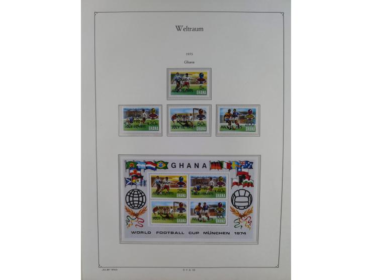 1969/2019, MNH collection of stamps and souvenir/mini/de luxe sheets in seven binders, comprising a wide range of attractive 