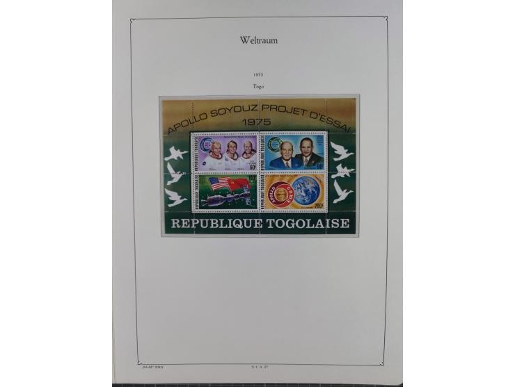 1969/2019, MNH collection of stamps and souvenir/mini/de luxe sheets in seven binders, comprising a wide range of attractive 