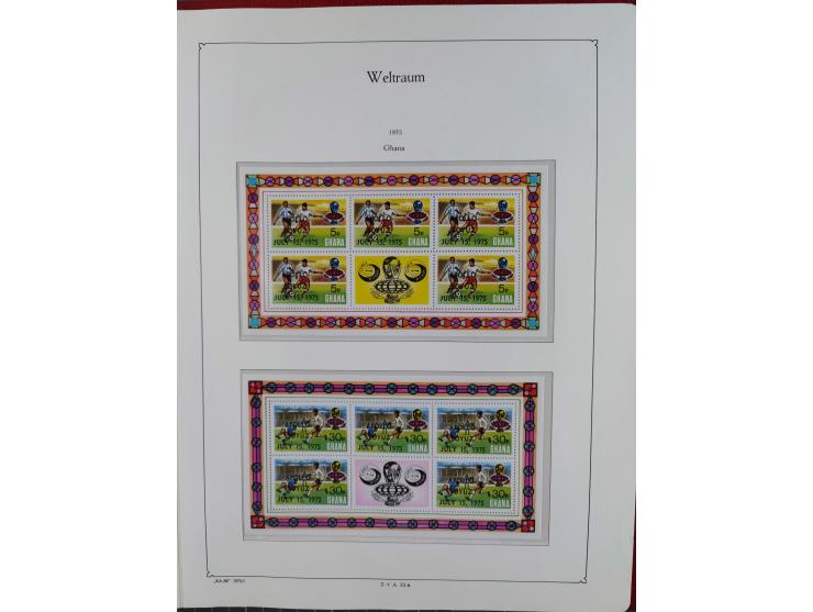 1969/2019, MNH collection of stamps and souvenir/mini/de luxe sheets in seven binders, comprising a wide range of attractive 