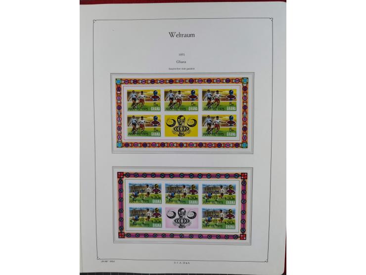 1969/2019, MNH collection of stamps and souvenir/mini/de luxe sheets in seven binders, comprising a wide range of attractive 