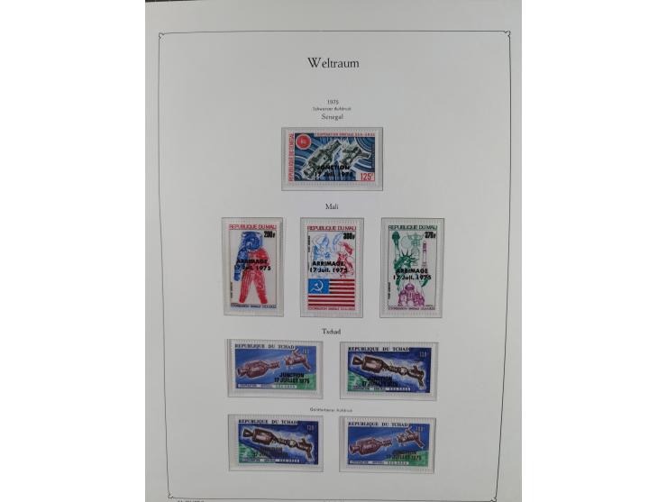 1969/2019, MNH collection of stamps and souvenir/mini/de luxe sheets in seven binders, comprising a wide range of attractive 