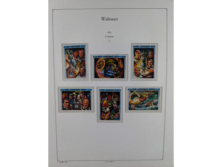 1969/2019, MNH collection of stamps and souvenir/mini/de luxe sheets in seven binders, comprising a wide range of attractive 