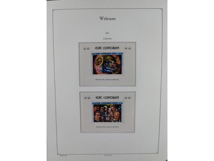 1969/2019, MNH collection of stamps and souvenir/mini/de luxe sheets in seven binders, comprising a wide range of attractive 