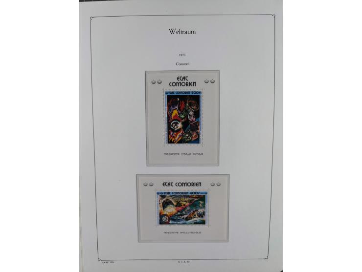 1969/2019, MNH collection of stamps and souvenir/mini/de luxe sheets in seven binders, comprising a wide range of attractive 