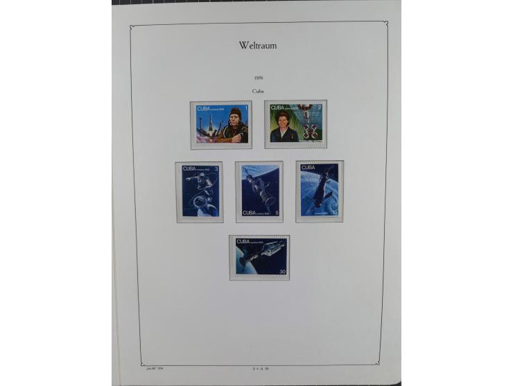 1969/2019, MNH collection of stamps and souvenir/mini/de luxe sheets in seven binders, comprising a wide range of attractive 