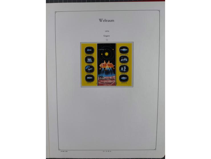 1969/2019, MNH collection of stamps and souvenir/mini/de luxe sheets in seven binders, comprising a wide range of attractive 