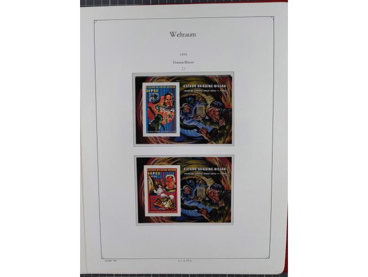 1969/2019, MNH collection of stamps and souvenir/mini/de luxe sheets in seven binders, comprising a wide range of attractive 