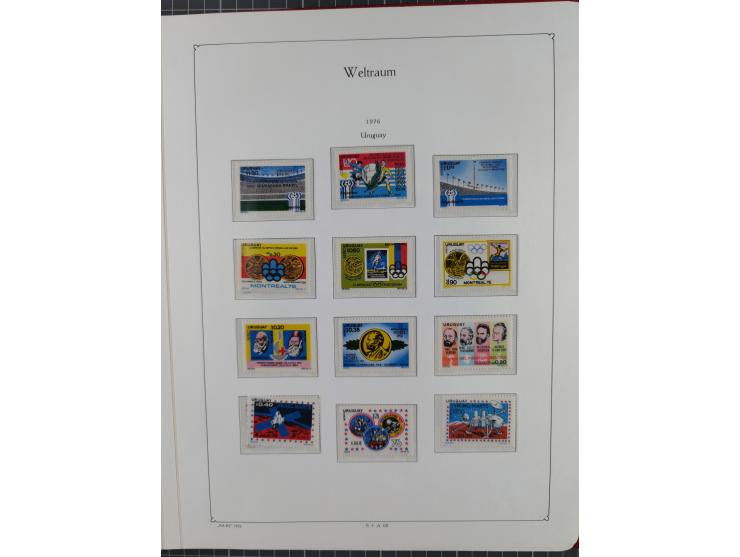 1969/2019, MNH collection of stamps and souvenir/mini/de luxe sheets in seven binders, comprising a wide range of attractive 