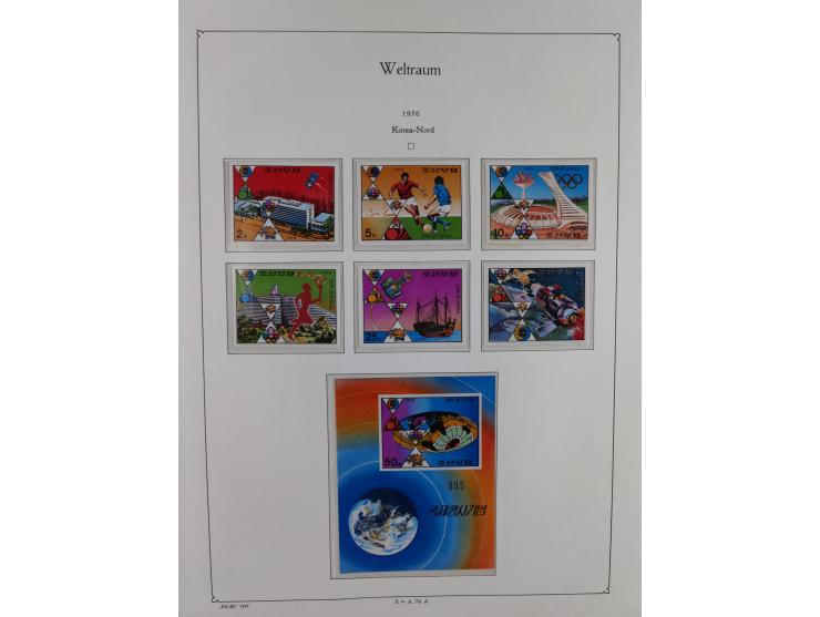 1969/2019, MNH collection of stamps and souvenir/mini/de luxe sheets in seven binders, comprising a wide range of attractive 