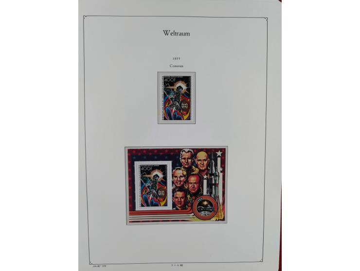 1969/2019, MNH collection of stamps and souvenir/mini/de luxe sheets in seven binders, comprising a wide range of attractive 