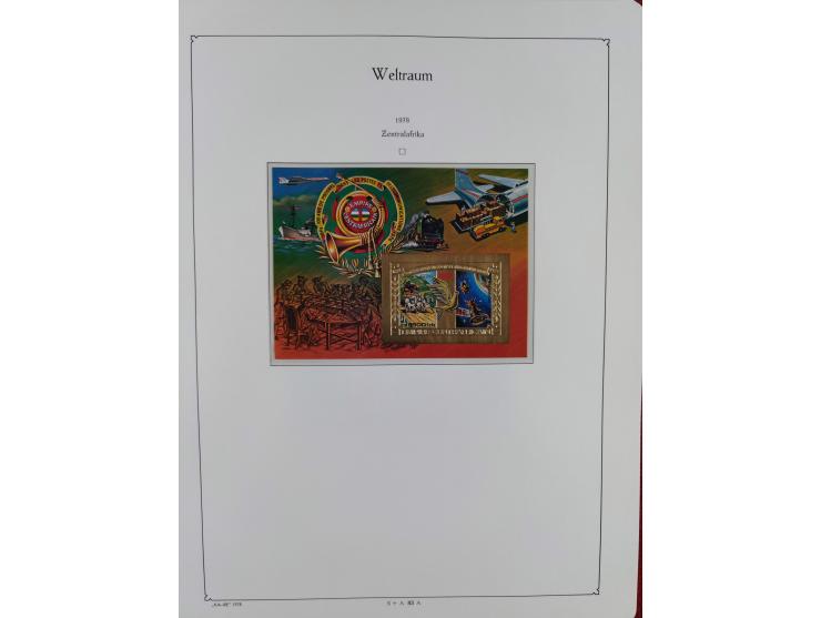 1969/2019, MNH collection of stamps and souvenir/mini/de luxe sheets in seven binders, comprising a wide range of attractive 