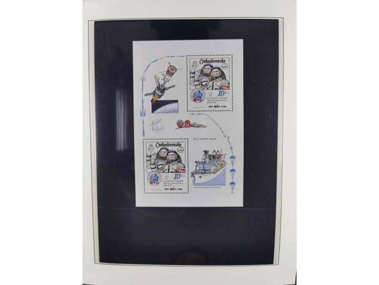 1969/2019, MNH collection of stamps and souvenir/mini/de luxe sheets in seven binders, comprising a wide range of attractive 