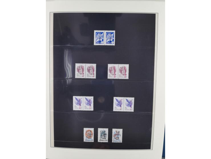 1969/2019, MNH collection of stamps and souvenir/mini/de luxe sheets in seven binders, comprising a wide range of attractive 