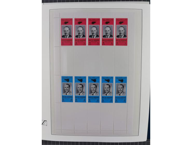 1969/2019, MNH collection of stamps and souvenir/mini/de luxe sheets in seven binders, comprising a wide range of attractive 