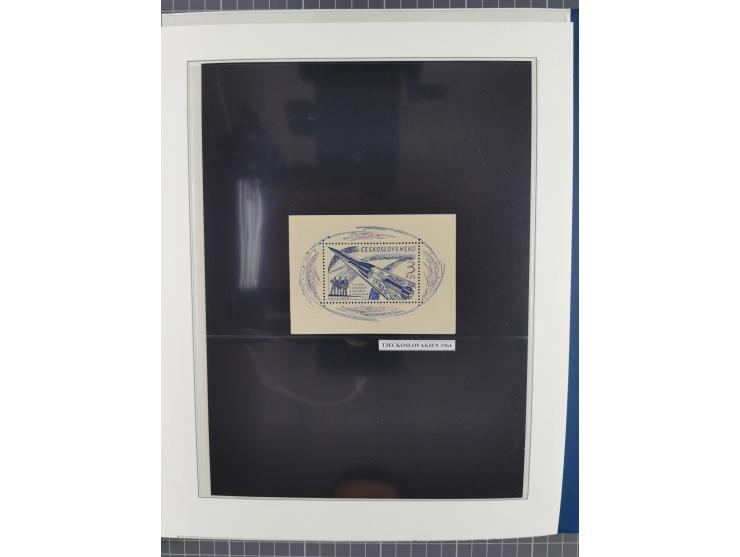 1969/2019, MNH collection of stamps and souvenir/mini/de luxe sheets in seven binders, comprising a wide range of attractive 