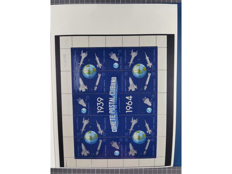 1969/2019, MNH collection of stamps and souvenir/mini/de luxe sheets in seven binders, comprising a wide range of attractive 