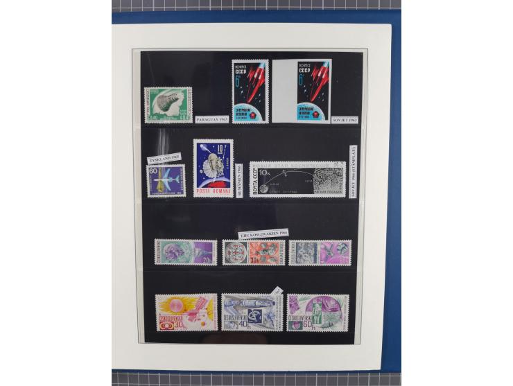 1969/2019, MNH collection of stamps and souvenir/mini/de luxe sheets in seven binders, comprising a wide range of attractive 