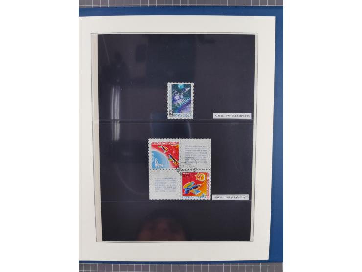 1969/2019, MNH collection of stamps and souvenir/mini/de luxe sheets in seven binders, comprising a wide range of attractive 