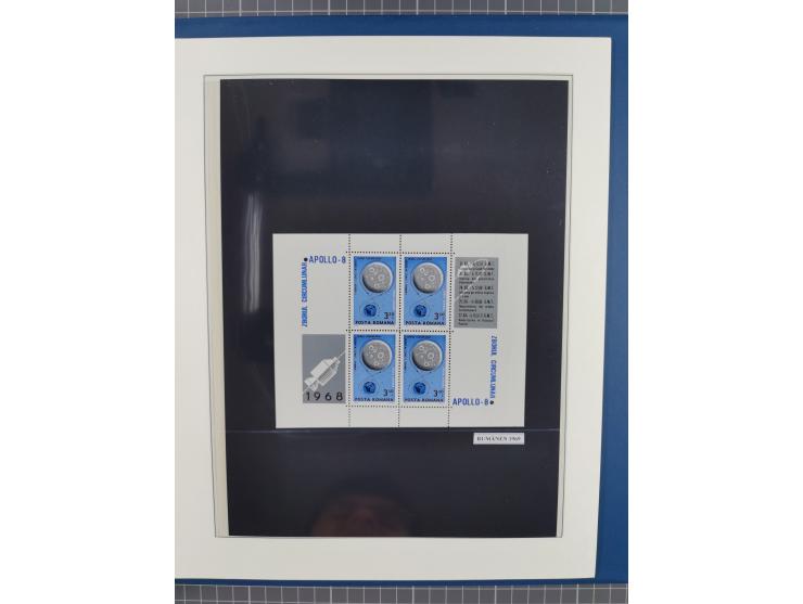 1969/2019, MNH collection of stamps and souvenir/mini/de luxe sheets in seven binders, comprising a wide range of attractive 