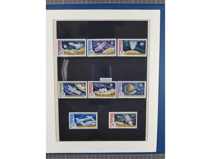 1969/2019, MNH collection of stamps and souvenir/mini/de luxe sheets in seven binders, comprising a wide range of attractive 