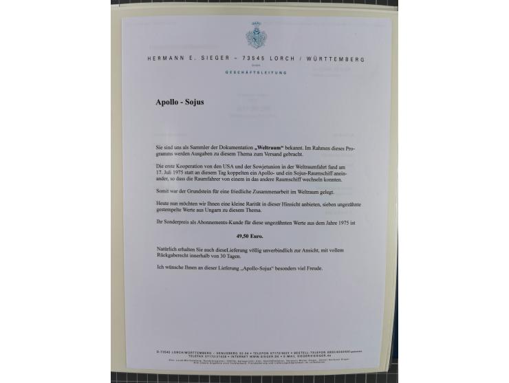 1969/2019, MNH collection of stamps and souvenir/mini/de luxe sheets in seven binders, comprising a wide range of attractive 