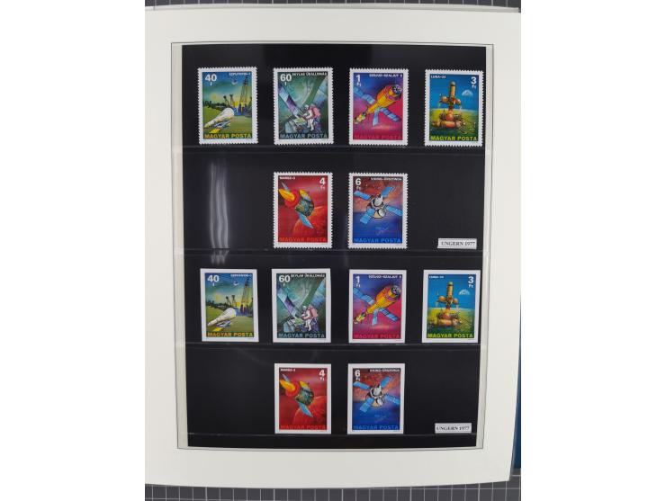 1969/2019, MNH collection of stamps and souvenir/mini/de luxe sheets in seven binders, comprising a wide range of attractive 