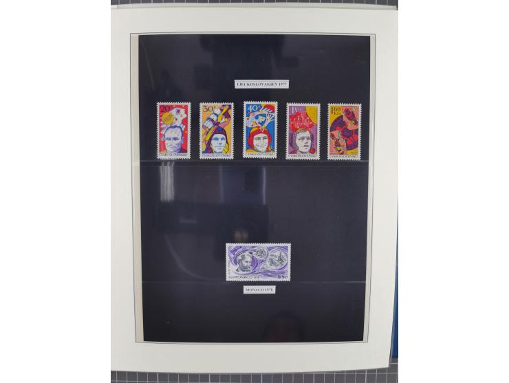 1969/2019, MNH collection of stamps and souvenir/mini/de luxe sheets in seven binders, comprising a wide range of attractive 