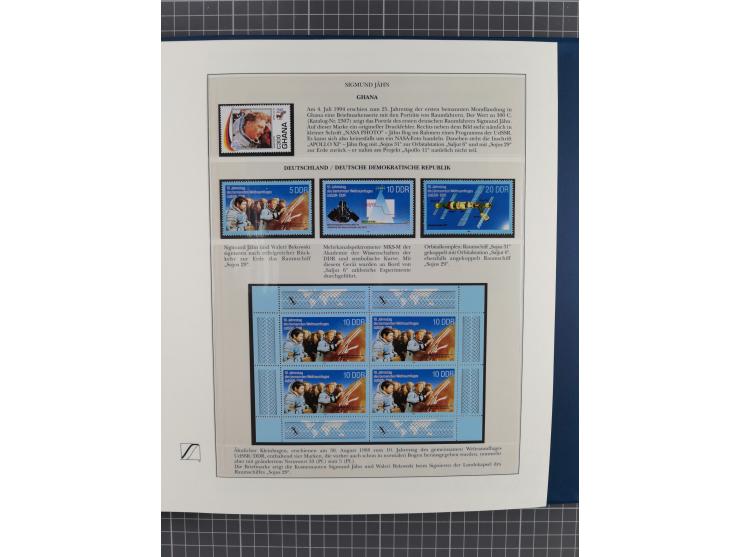 1969/2019, MNH collection of stamps and souvenir/mini/de luxe sheets in seven binders, comprising a wide range of attractive 