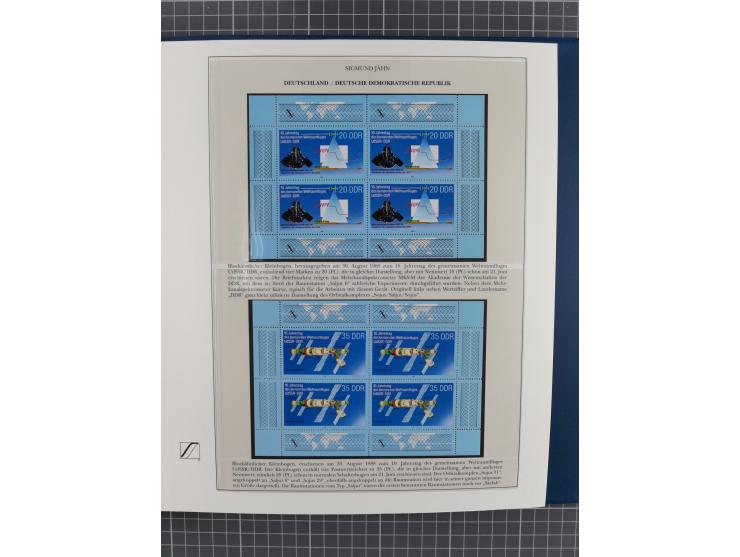 1969/2019, MNH collection of stamps and souvenir/mini/de luxe sheets in seven binders, comprising a wide range of attractive 