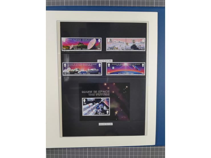 1969/2019, MNH collection of stamps and souvenir/mini/de luxe sheets in seven binders, comprising a wide range of attractive 