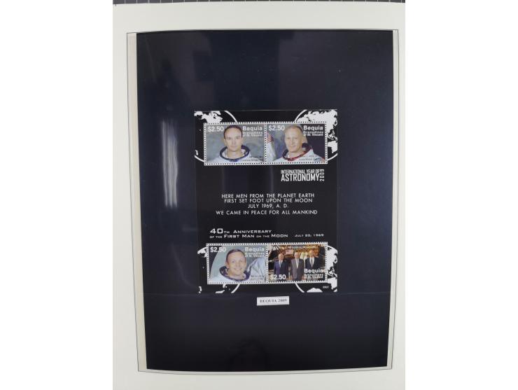 1969/2019, MNH collection of stamps and souvenir/mini/de luxe sheets in seven binders, comprising a wide range of attractive 