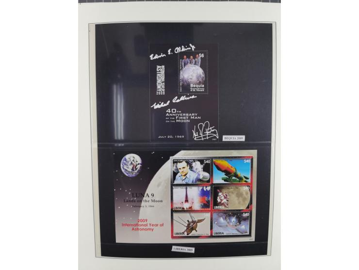 1969/2019, MNH collection of stamps and souvenir/mini/de luxe sheets in seven binders, comprising a wide range of attractive 