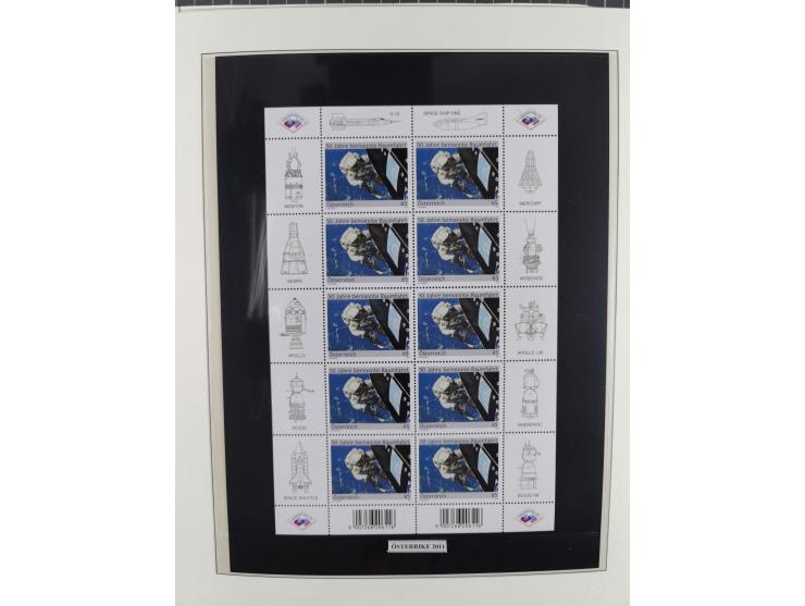 1969/2019, MNH collection of stamps and souvenir/mini/de luxe sheets in seven binders, comprising a wide range of attractive 