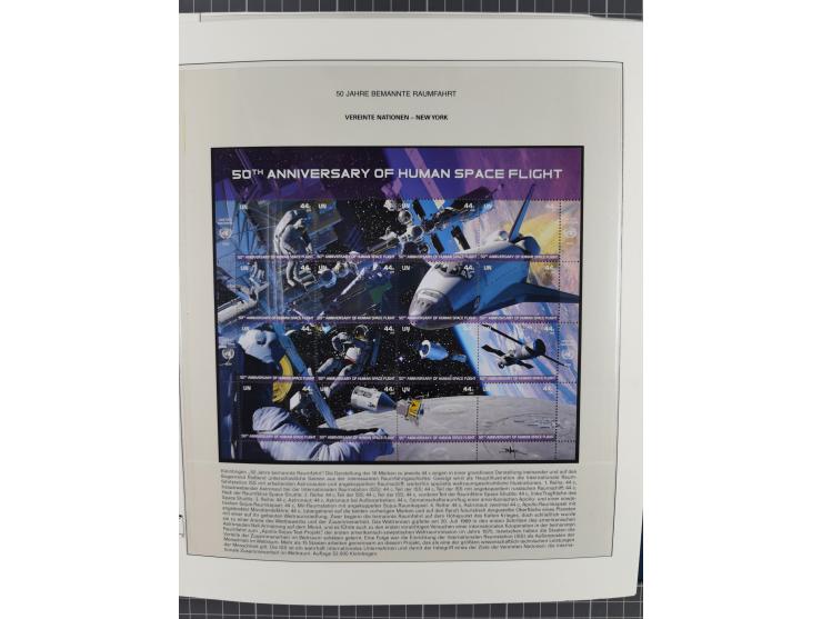 1969/2019, MNH collection of stamps and souvenir/mini/de luxe sheets in seven binders, comprising a wide range of attractive 