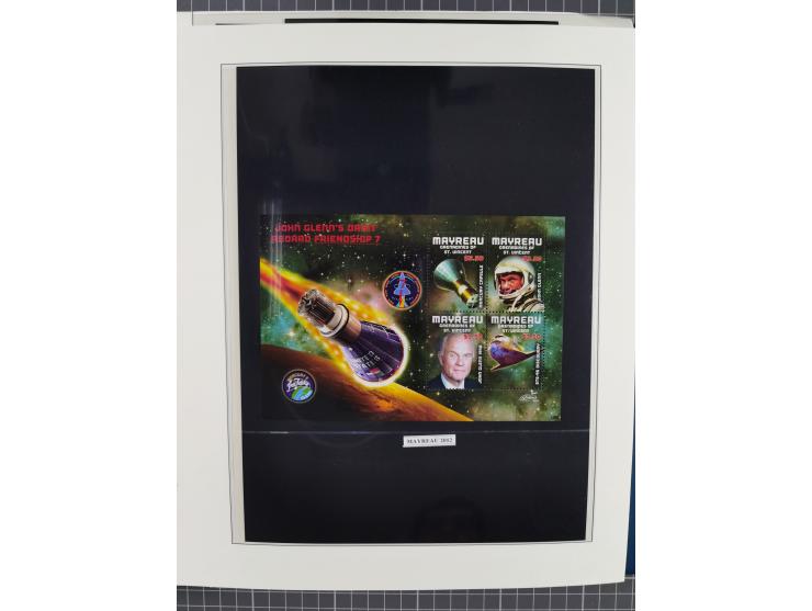 1969/2019, MNH collection of stamps and souvenir/mini/de luxe sheets in seven binders, comprising a wide range of attractive 