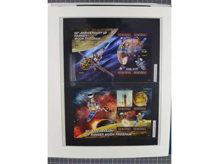 1969/2019, MNH collection of stamps and souvenir/mini/de luxe sheets in seven binders, comprising a wide range of attractive 