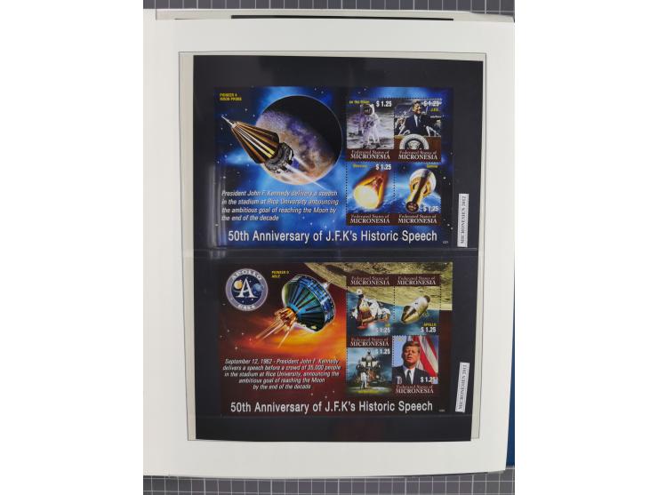 1969/2019, MNH collection of stamps and souvenir/mini/de luxe sheets in seven binders, comprising a wide range of attractive 